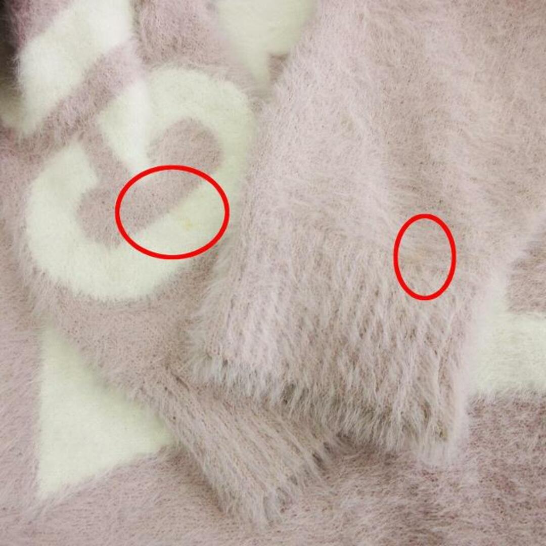 Replay(リプレイ)のリプレイ セーター シャギーニット 長袖 オーバーサイズ ピンク XS ■SM レディースのトップス(ニット/セーター)の商品写真