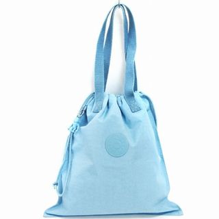 キプリング(kipling)のキプリング トートバッグ 巾着 カバン ナイロン ライトブルー 水色 ■SM1(トートバッグ)