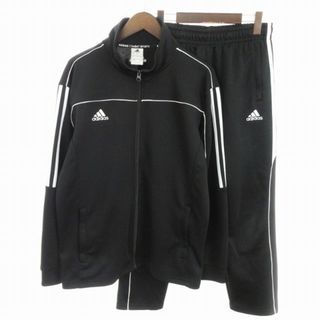 アディダス(adidas)のアディダス セットアップ 上下セット トラックジャケット パンツ 黒 M ■SM(ジャージ)