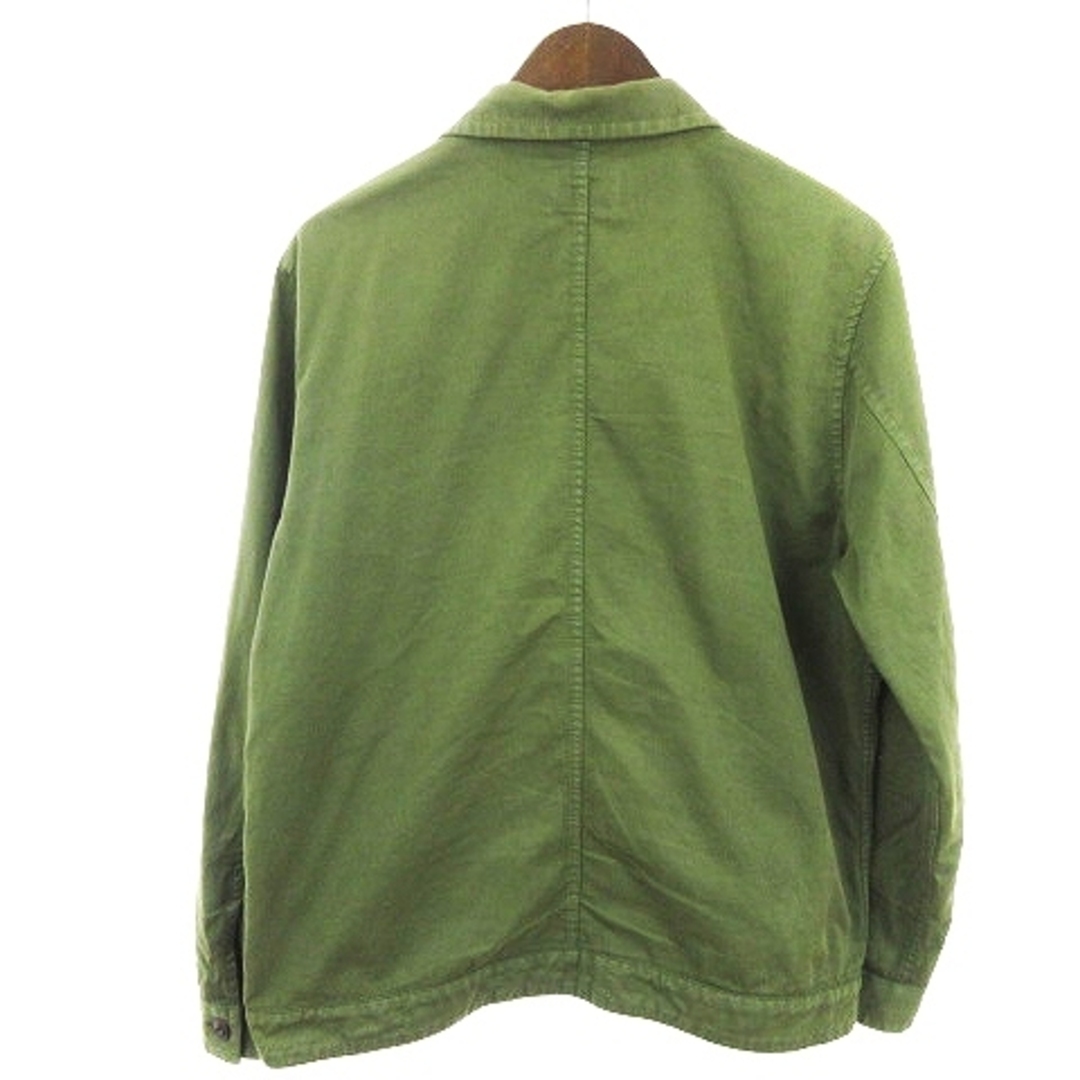 Nudie Jeans(ヌーディジーンズ)のヌーディージーンズ シャツ ジャケット カーキ 緑 S ■SM1 メンズのジャケット/アウター(その他)の商品写真