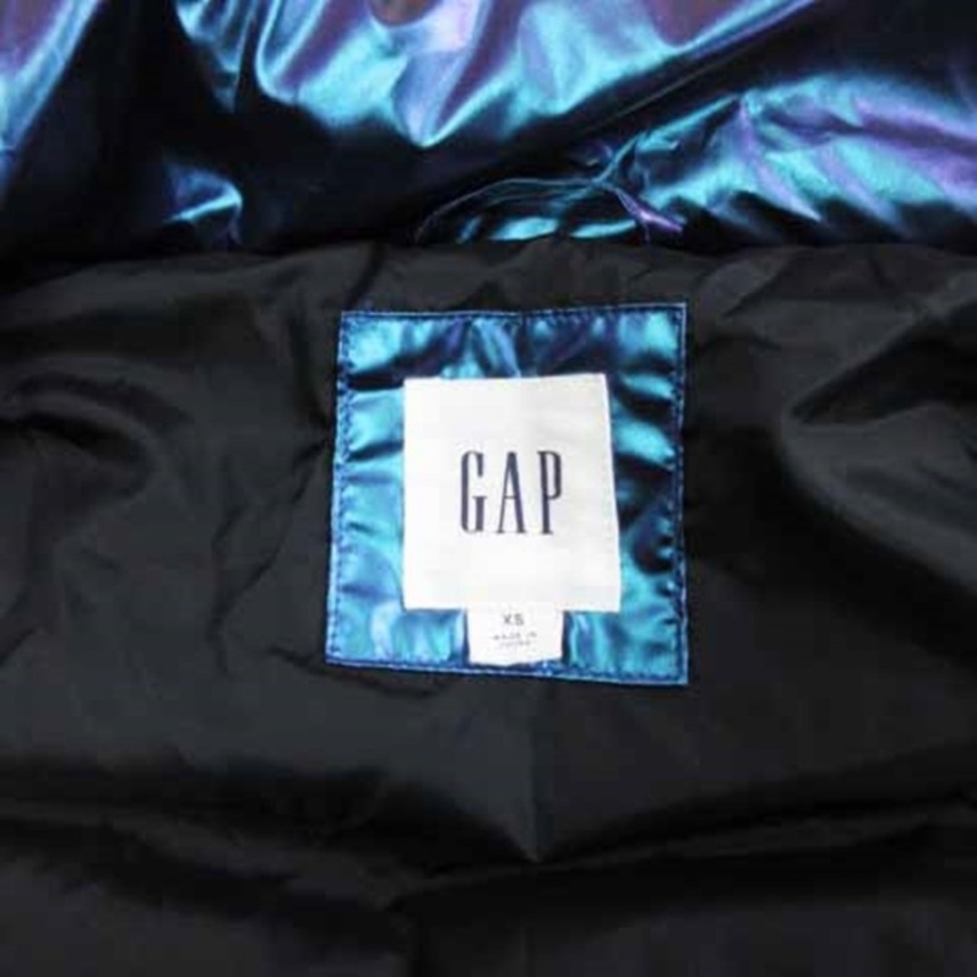 GAP(ギャップ)のギャップ ヘビーウェイト ダウンベスト オーバーサイズ 青 XS ■SM1 レディースのジャケット/アウター(ダウンベスト)の商品写真