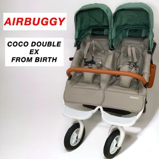 AIRBUGGY - 【未使用品】AIRBUGGY / ココダブルEX フロムバース / クローバー