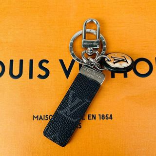 ルイヴィトン(LOUIS VUITTON)の極美品 ルイヴィトン ポルトクレ LVネオクラブ モノグラムエクリプス キー 黒(キーホルダー)