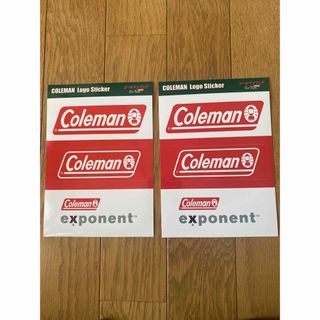 コールマン(Coleman)の新品　Coleman コールマン ステッカー ２枚(その他)