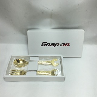 ΘΘSnap-on スナップオン スプーン&フォークセット TRU4160FS ゴールド(カトラリー/箸)