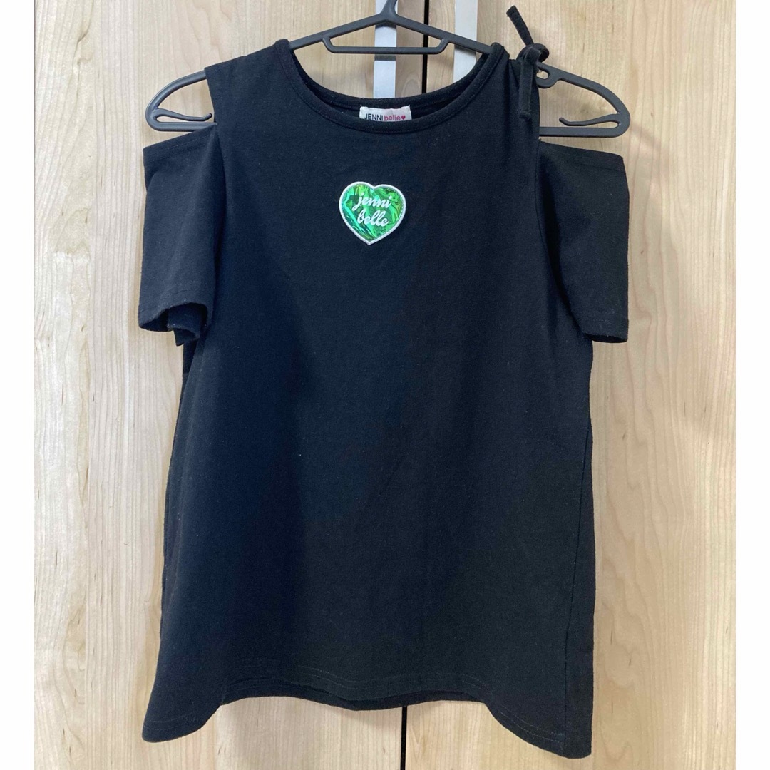 JENNI love(ジェニィラブ)のJENNI 新品長袖シャツ・Tシャツ　160 キッズ/ベビー/マタニティのキッズ服女の子用(90cm~)(Tシャツ/カットソー)の商品写真