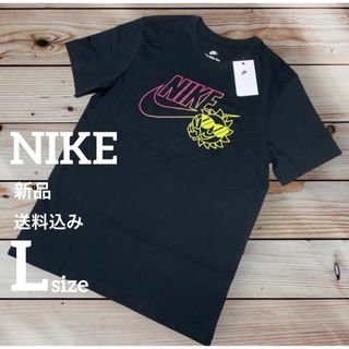 ナイキ(NIKE)の新品★NIKE★ナイキ★半袖★tシャツ★ブラック★ Lサイズ(Tシャツ/カットソー(半袖/袖なし))