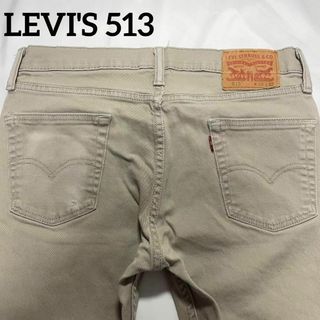 リーバイス(Levi's)のLEVI'S 513 ジーンズデニムパンツスリムストレートW30裏ボタン4460(デニム/ジーンズ)