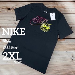 ナイキ(NIKE)の新品★NIKE★ナイキ★半袖★tシャツ★ブラック★2XLサイズ(Tシャツ/カットソー(半袖/袖なし))