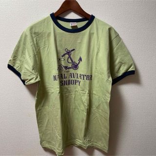 バズリクソンズ(Buzz Rickson's)の美品　バズリクソンズ　Tシャツ　カットソー　半袖　ミリタリー　スヌーピー(Tシャツ/カットソー(半袖/袖なし))