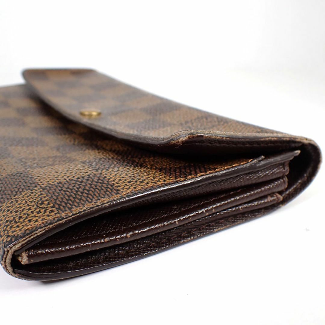 LOUIS VUITTON(ルイヴィトン)のルイヴィトン ダミエ N61725ポルトモネカルトクレディ長財布[b35-55] レディースのファッション小物(財布)の商品写真