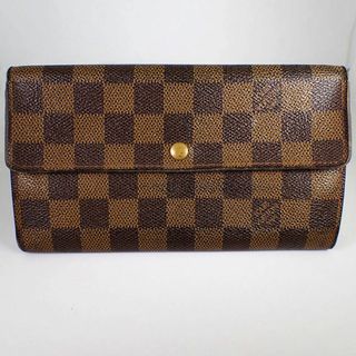 ルイヴィトン(LOUIS VUITTON)のルイヴィトン ダミエ N61725ポルトモネカルトクレディ長財布[b35-55](財布)