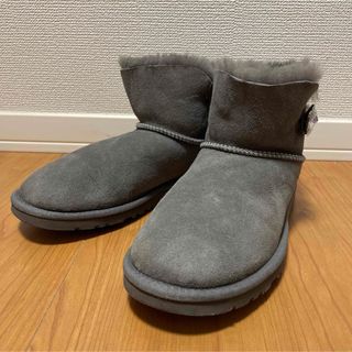 アグ(UGG)の美品　アグ　UGG ミニベイリー　ムートンブーツ　スワロフスキー　ラインストーン(ブーツ)