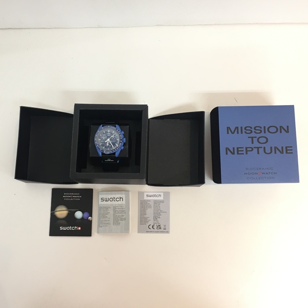 OMEGA(オメガ)のオメガ × スウォッチ OMEGA × Swatch ミッション トゥ ネプチューン MISSION TO NEPTUNE SO33N100 バイオセラミック【7376-004】 メンズの時計(腕時計(アナログ))の商品写真