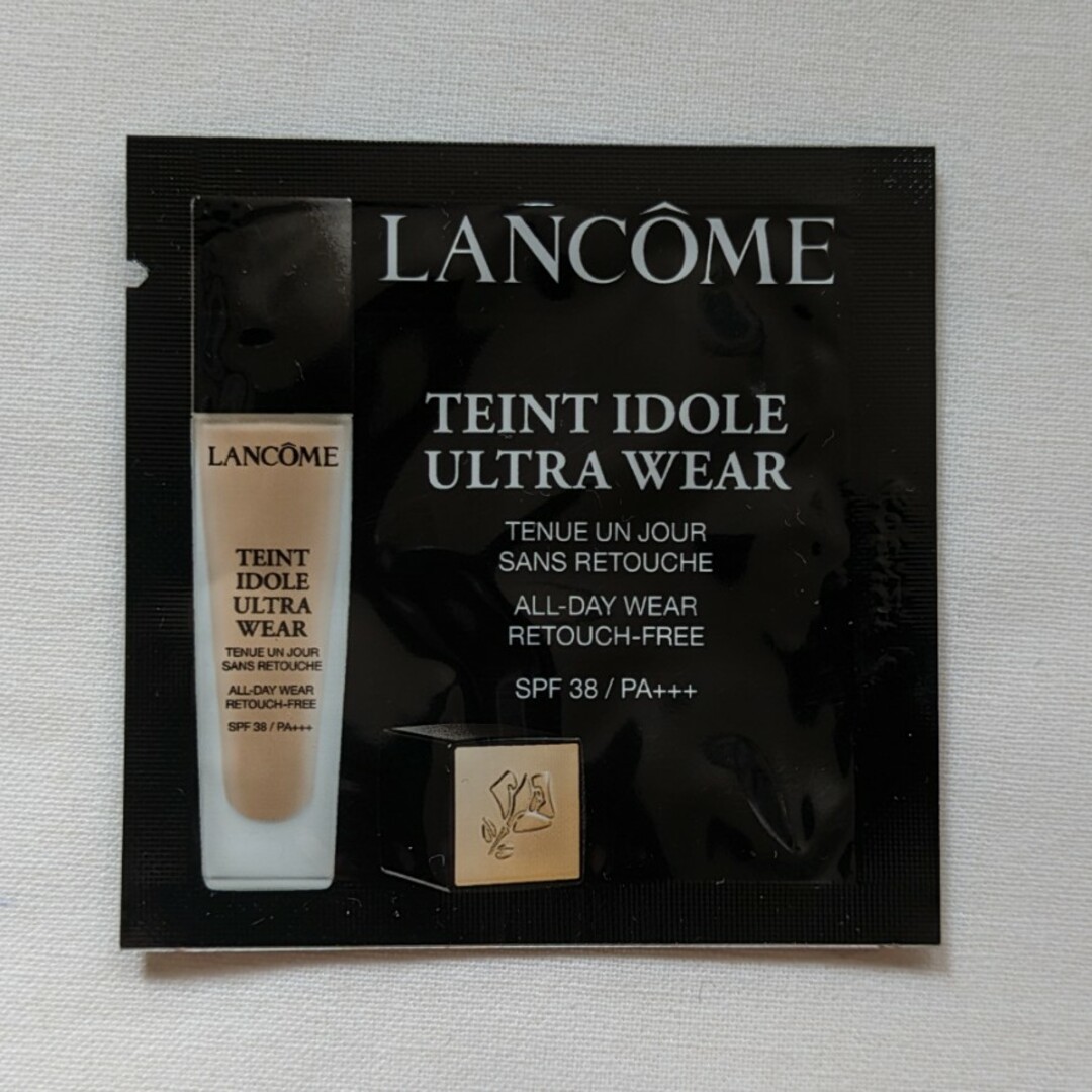 LANCOME(ランコム)の【新品未使用】LANCOME　タンイドル　ウルトラ　ウェア　リキッドBO-01 コスメ/美容のキット/セット(サンプル/トライアルキット)の商品写真