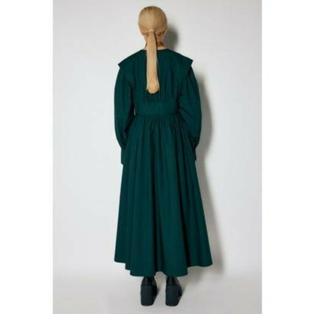 moussy(マウジー)のMOUSSY　POWER SHOULDER LONG DRESS　ワンピース レディースのワンピース(ロングワンピース/マキシワンピース)の商品写真