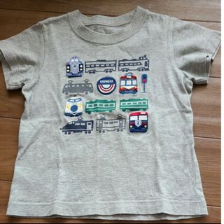 ファミリア(familiar)のfamiliar ファミリア 半袖 Tシャツ 電車 新幹線 100cm(Tシャツ/カットソー)