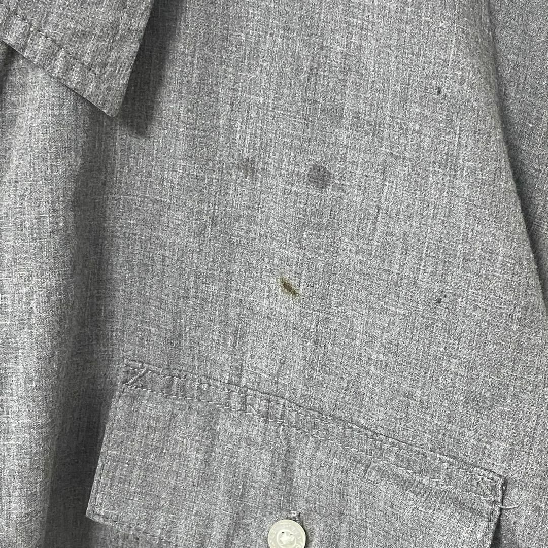 リーバイス アメリカ古着 コットン 半袖シャツ 胸ポケット グレー メンズ メンズのトップス(シャツ)の商品写真