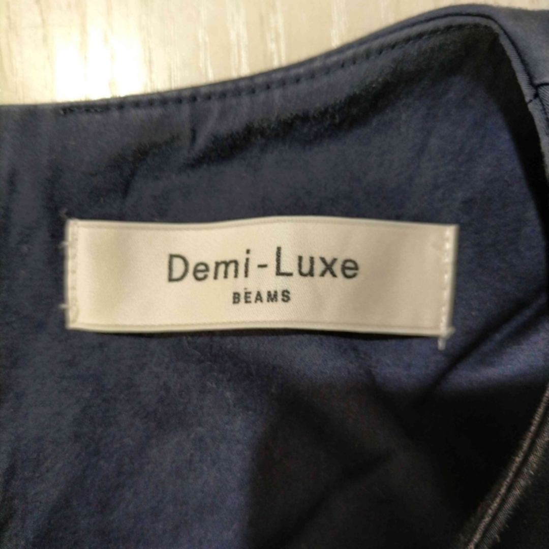 Demi-Luxe BEAMS(デミルクスビームス)のDemi-Luxe BEAMS(デミルクスビームス) サテンストレッチワンピース レディースのワンピース(その他)の商品写真