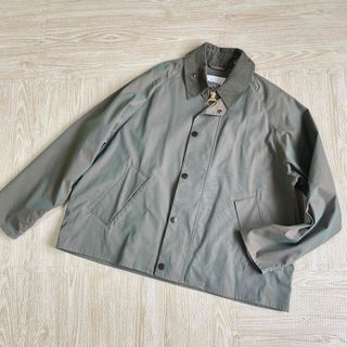 バーブァー(Barbour)の極美品 サイズ38 ジャーナル別注 バブアー トランスポート 玉虫色 ノンオイル(ブルゾン)