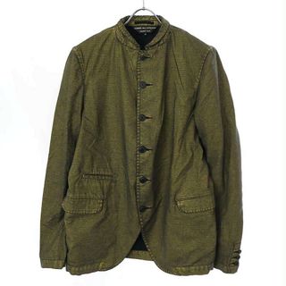 コムデギャルソンオムプリュス(COMME des GARCONS HOMME PLUS)のCOMME des GARCONS HOMME PLUS コム デギャルソンオムプリュス 11AW Decadence デカダンス ラメ テーラードジャケット ゴールド M PH-J0062(テーラードジャケット)