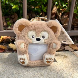 上海ディズニー　ダッフィー　コインぬいぐるみバッグチャーム　キーチェーン(キャラクターグッズ)