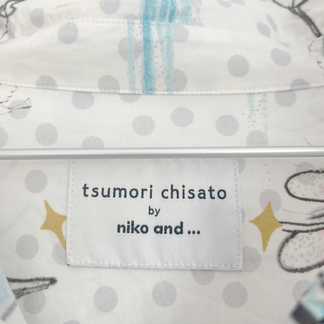 TSUMORI CHISATO(ツモリチサト)のえ2 ツモリチサト　× ニコアンド　コラボ　ロングワンピース レディースのワンピース(ロングワンピース/マキシワンピース)の商品写真