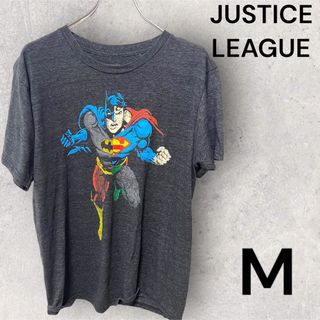 ★アメカジ★古着JUSTICE LEAGUE ビンテージTシャツ　Mサイズ(Tシャツ/カットソー(半袖/袖なし))