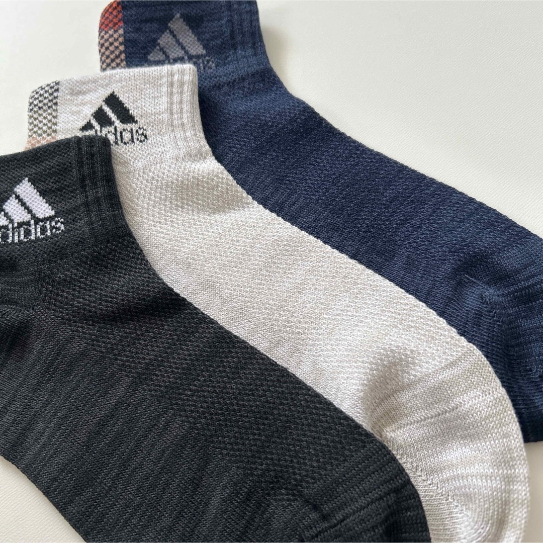 adidas(アディダス)のadidas靴下❤︎3足セット レディースのレッグウェア(ソックス)の商品写真