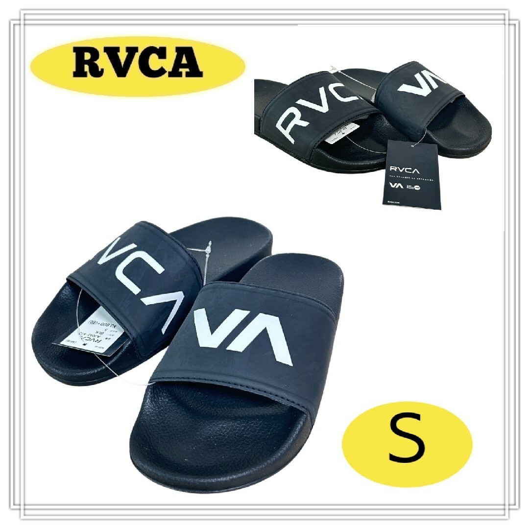 RVCA(ルーカ)のタグ付き ルーカ スポーツサンダル シャワーサンダル ホワイト サイズ S メンズの靴/シューズ(サンダル)の商品写真