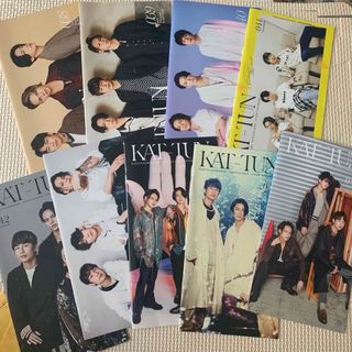 カトゥーン(KAT-TUN)のKAT-TUN 会報No.37〜46 会報ホルダー付(アイドルグッズ)