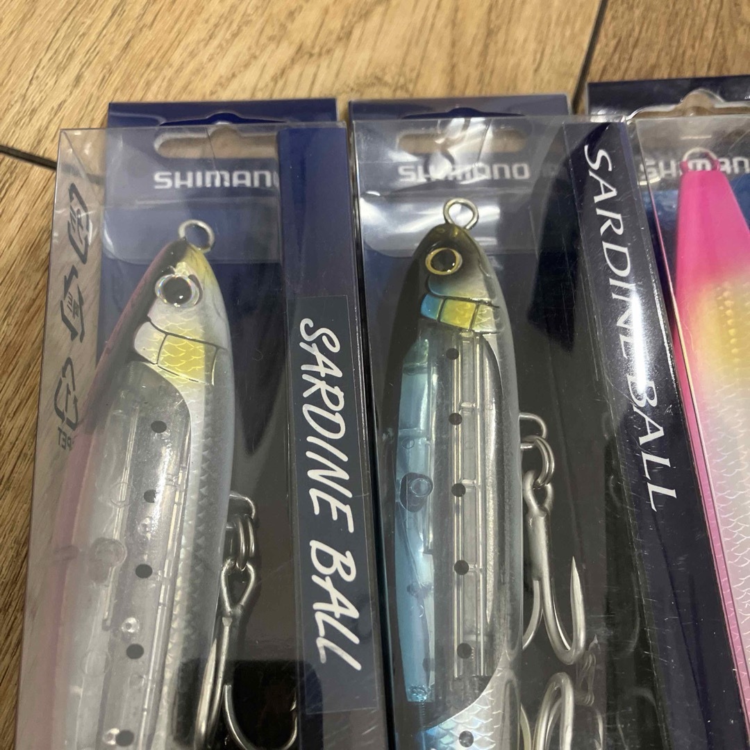 SHIMANO(シマノ)のシマノ　サーディンボール150S サーディンボール130S ロックワインダー スポーツ/アウトドアのフィッシング(ルアー用品)の商品写真