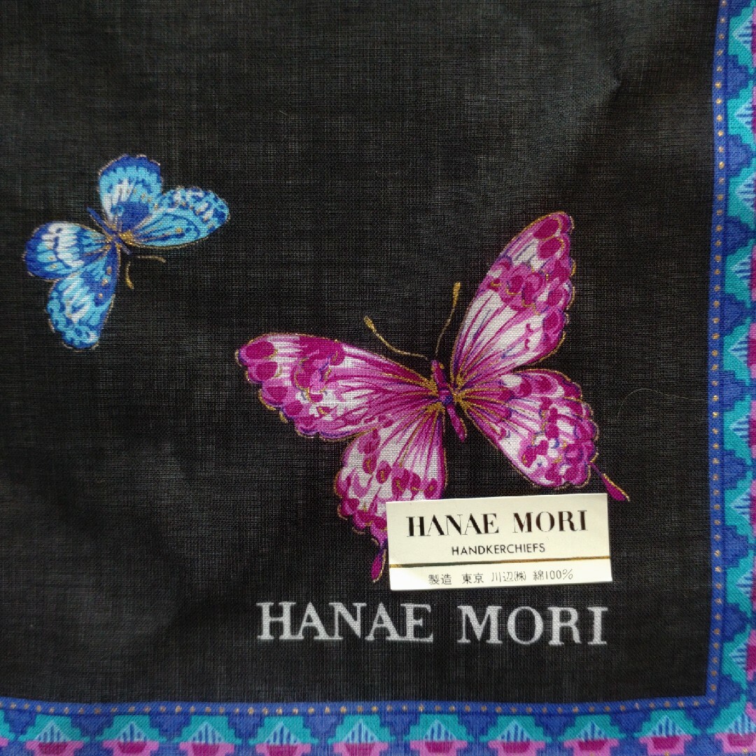 HANAE MORI(ハナエモリ)の【HANAE MORI】ハンカチ(未使用品) レディースのファッション小物(ハンカチ)の商品写真