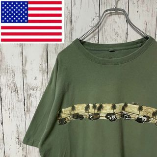 NEWPORTBLUE アメリカ古着 ビッグサイズクラシックカーTシャツ メンズ(Tシャツ/カットソー(半袖/袖なし))