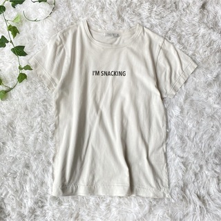 ドゥーズィエムクラス(DEUXIEME CLASSE)のDeuxieme Classe CALUX Tシャツ　白　ロゴプリント(Tシャツ(半袖/袖なし))