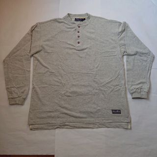 patagonia - 【パタゴニア】ヘンリーネック 鹿の子 長袖 シャツ／men's Ｌ《希少》