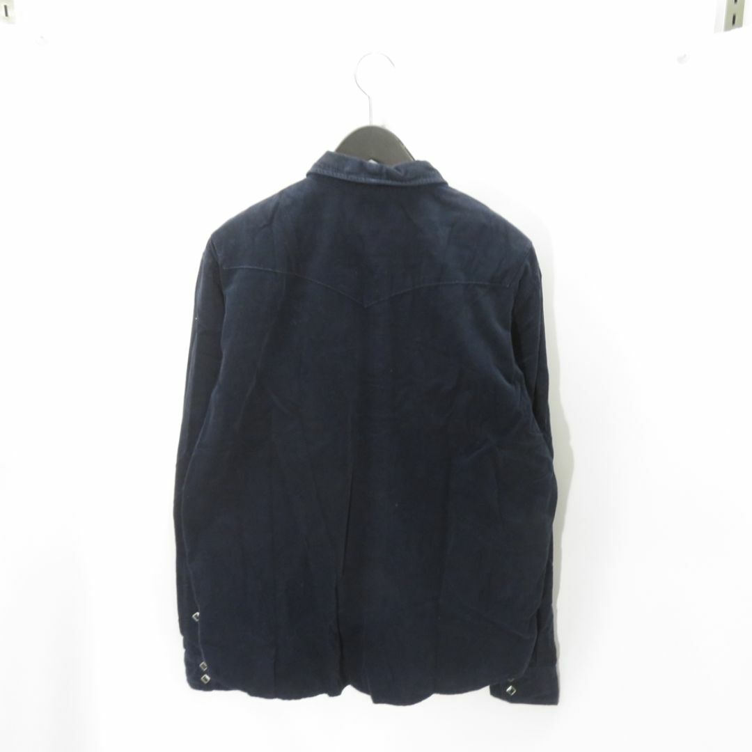 NEIGHBORHOOD(ネイバーフッド)のNEIGHBOURHOOD DEAD WOOD CORDUROY C-SHIRT Size-L 122AQNH-SHM03 NAVY  メンズのトップス(シャツ)の商品写真