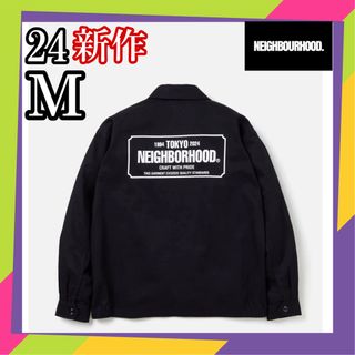 ネイバーフッド(NEIGHBORHOOD)のNEIGHBORHOOD  ZIP WORK JACKET 黒 M(ナイロンジャケット)