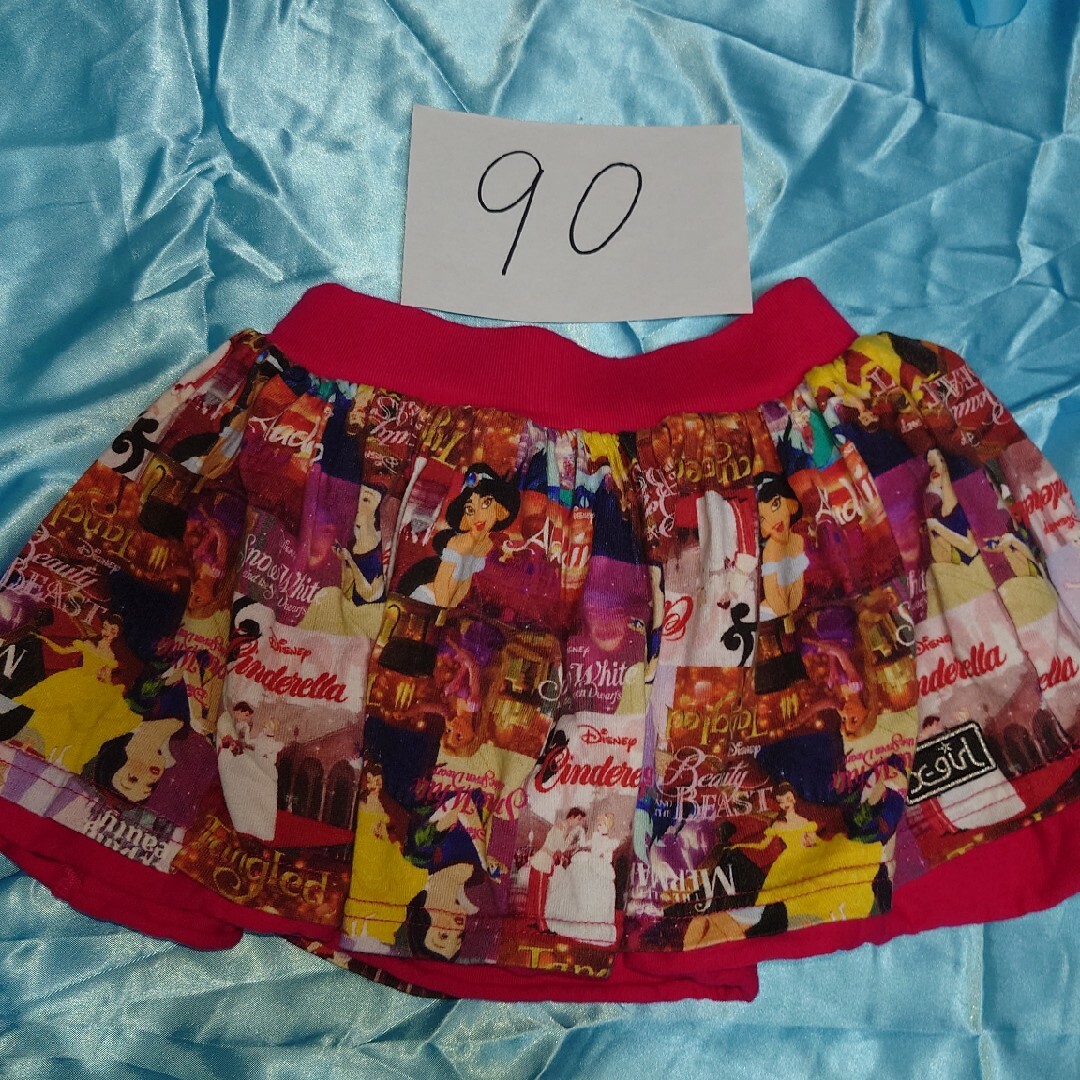 X-girl Stages(エックスガールステージス)のエックスガールステージス　プリンセス　スカート　90 キッズ/ベビー/マタニティのキッズ服女の子用(90cm~)(スカート)の商品写真