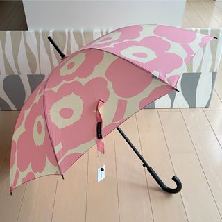 マリメッコ(marimekko)の新品 marimekko マリメッコ Unikko ウニッコ 長傘 ピンク(傘)