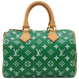 ルイヴィトン(LOUIS VUITTON)のルイヴィトン LOUIS VUITTON 2WAYバッグ スピーディ P9 バンドリエール 25 カーフ ヴェール ゴールド金具 緑 新品 未使用 ハンドバッグ  M24423 RFID 【箱】【中古】(その他)