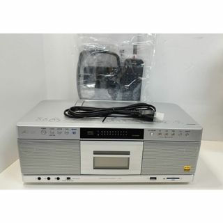 トウシバ(東芝)の【動作品】TOSHIBA SD/USB/CD ラジカセレコーダー TY-AK2(ポータブルプレーヤー)