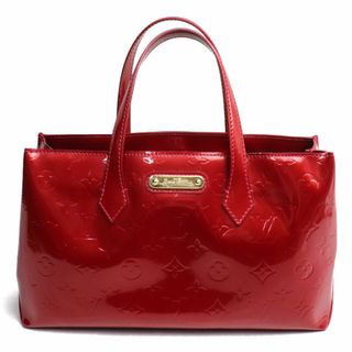 ルイヴィトン(LOUIS VUITTON)のLOUIS VUITTON ルイ・ヴィトン ウィルシャーPM ハンドバッグ ヴェルニ レッド M93642 MI4008 レディース【中古】(ハンドバッグ)