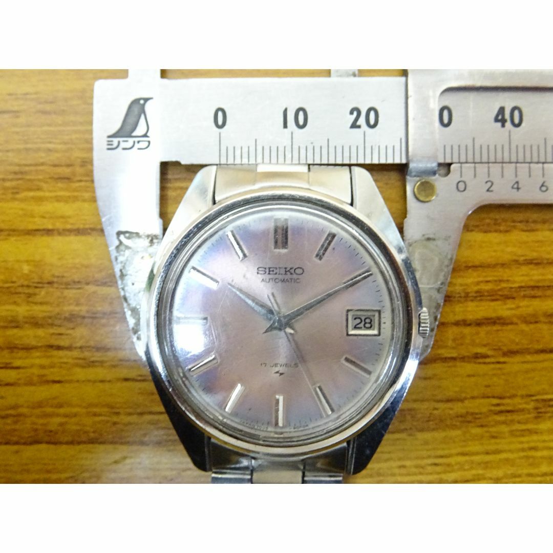 SEIKO(セイコー)のK渋142/ SEIKO セイコー 腕時計 自動巻 稼働 デイト  メンズの時計(腕時計(アナログ))の商品写真