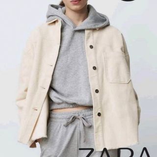 ZARA コーディロイシャツ　アウター(シャツ/ブラウス(長袖/七分))