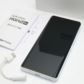 アンドロイド(ANDROID)のSIMフリー Rakuten Hand 5G ホワイト M888(スマートフォン本体)