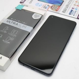 オッポ(OPPO)の超美品 SIMフリー OPPO Reno5 A シルバーブラック M888(スマートフォン本体)