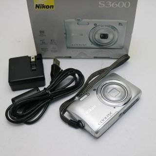 超美品 COOLPIX S3600 クリスタルシルバー  M888