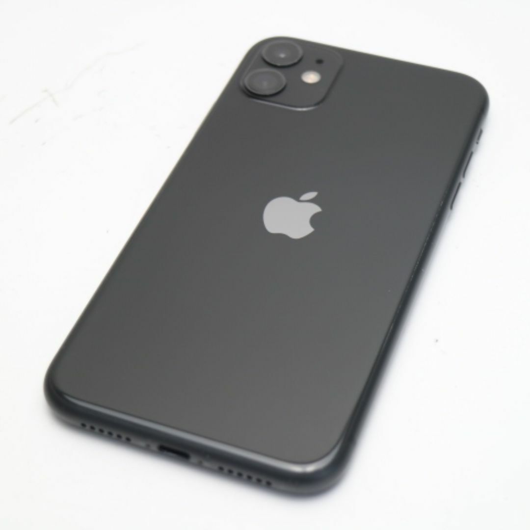 iPhone(アイフォーン)の超美品 SIMフリー iPhone 11 128GB ブラック  M888 スマホ/家電/カメラのスマートフォン/携帯電話(スマートフォン本体)の商品写真