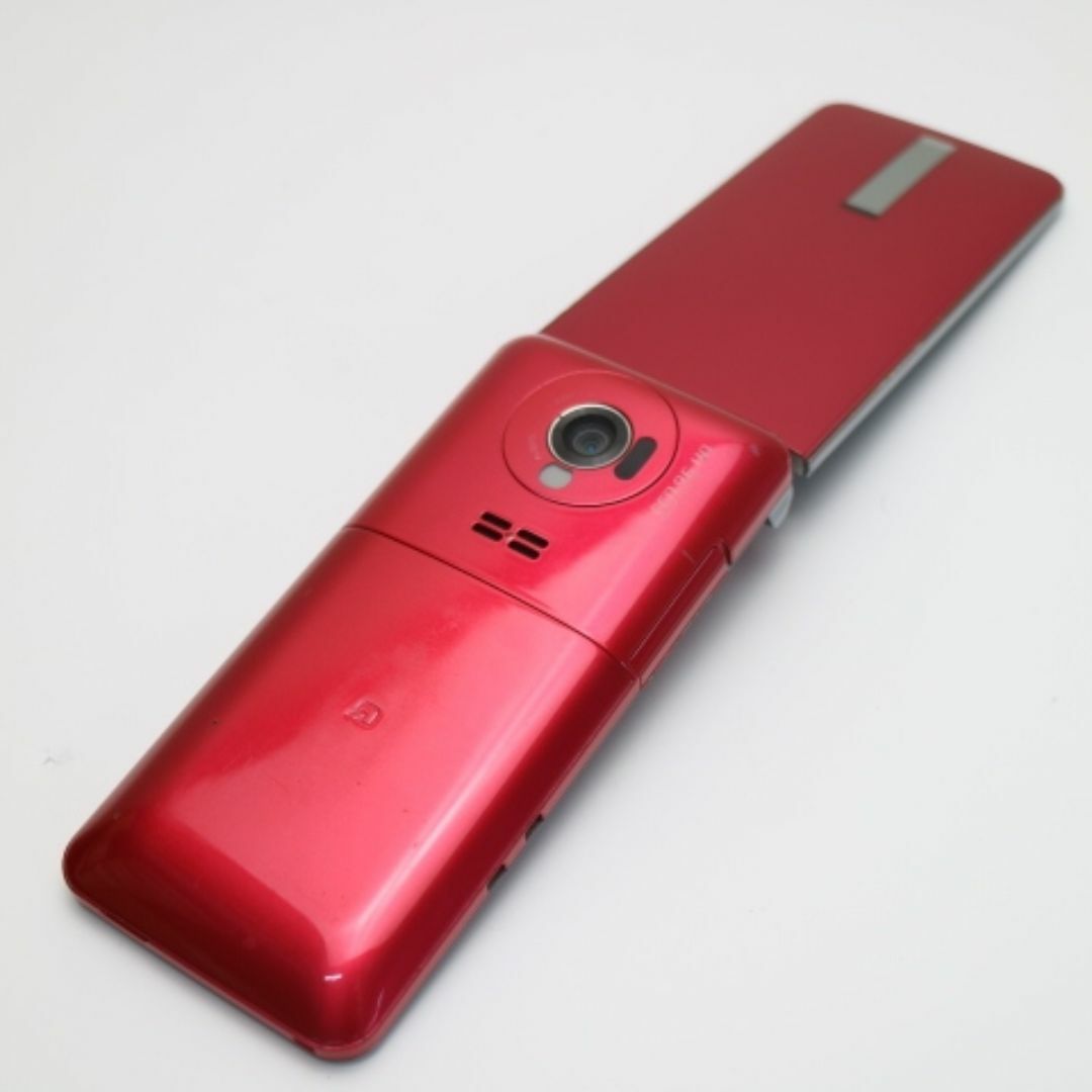 SHARP(シャープ)の004SH レッド 白ロム M888 スマホ/家電/カメラのスマートフォン/携帯電話(携帯電話本体)の商品写真